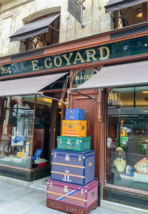 e goyard nomare paris|goyard locations in paris.